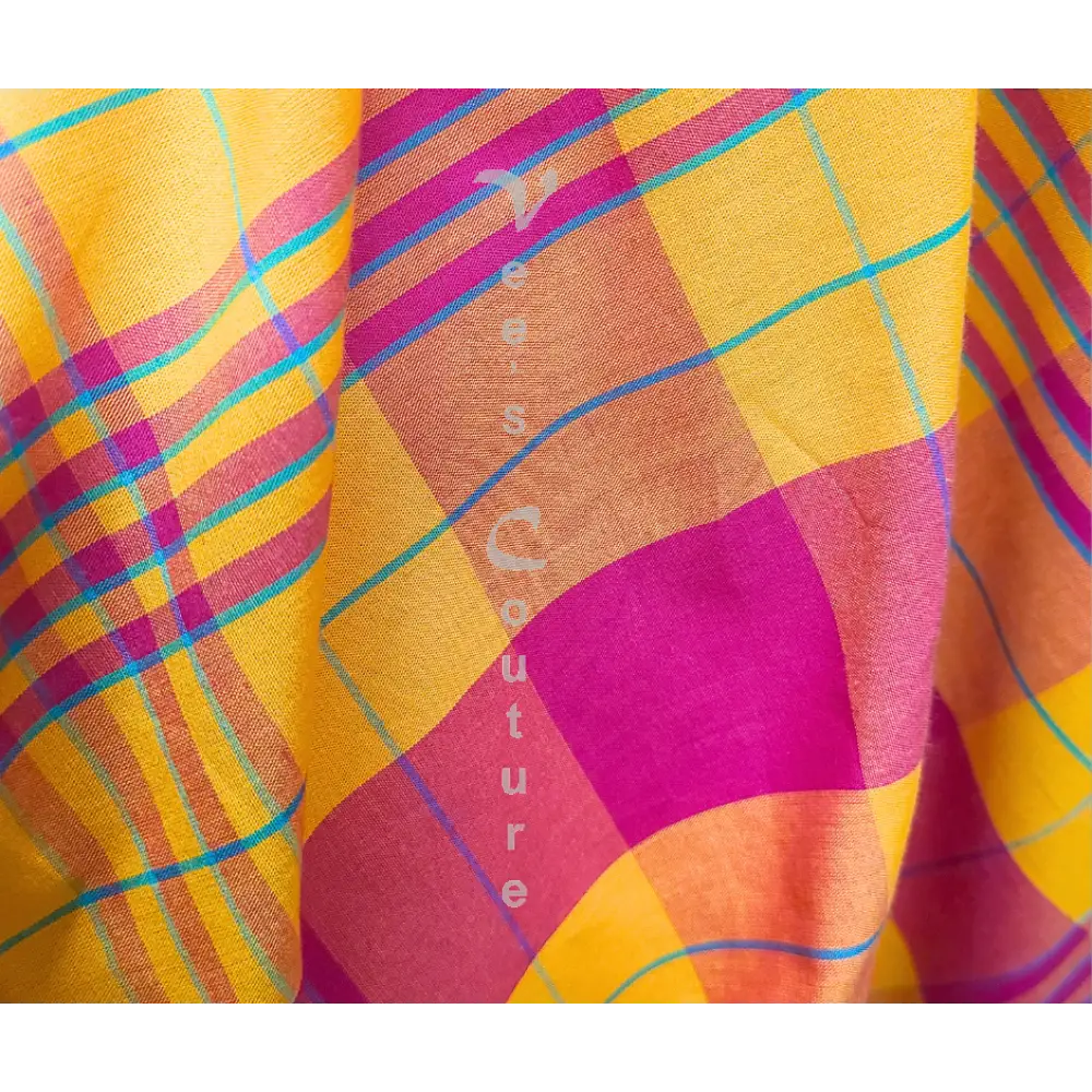 Wòb Dwiyèt (Check Fabric Availability) Madras 7 Clothing